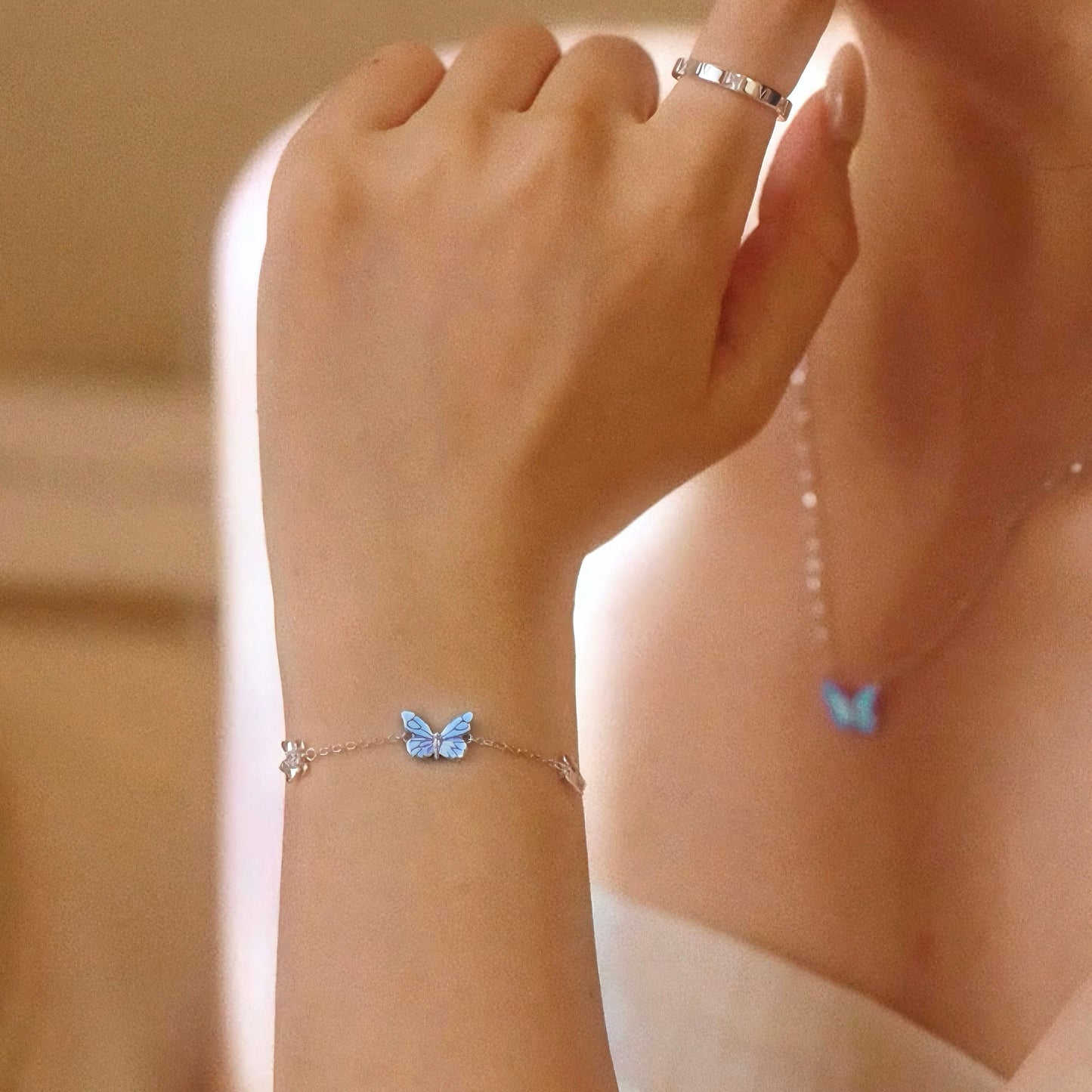 Glowing Butterfly Jewelry